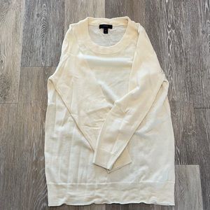 J crew cream tippi sweater